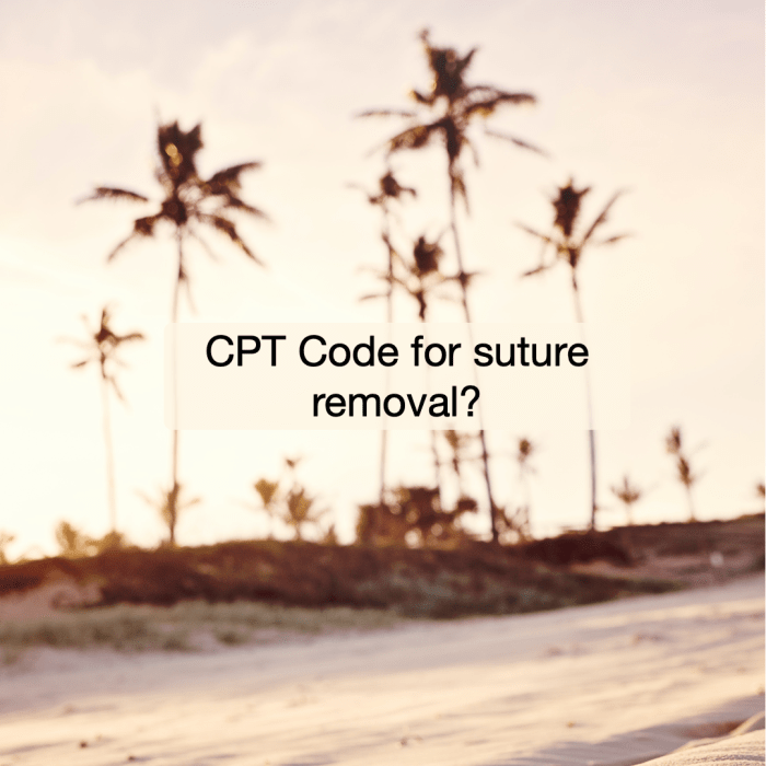 Cpt code for cast removal