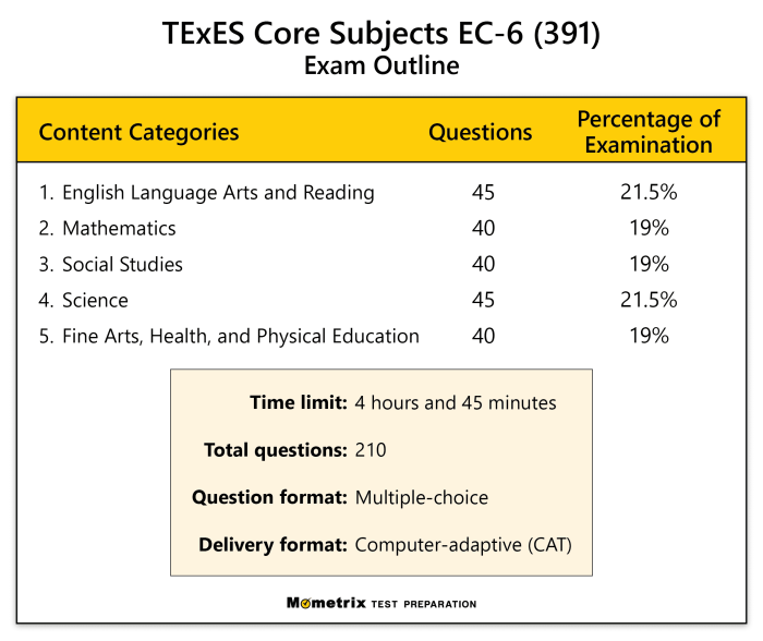 Ec-6 391 practice test free