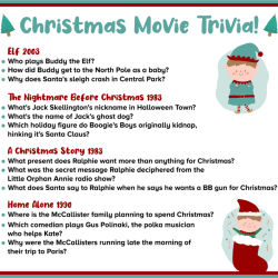 Elf movie trivia questions printable