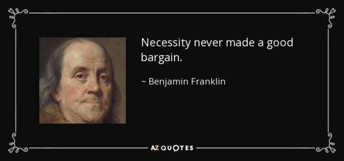 Franklin benjamin quotes