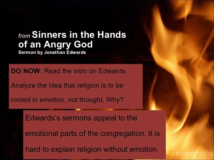 Angry sinners