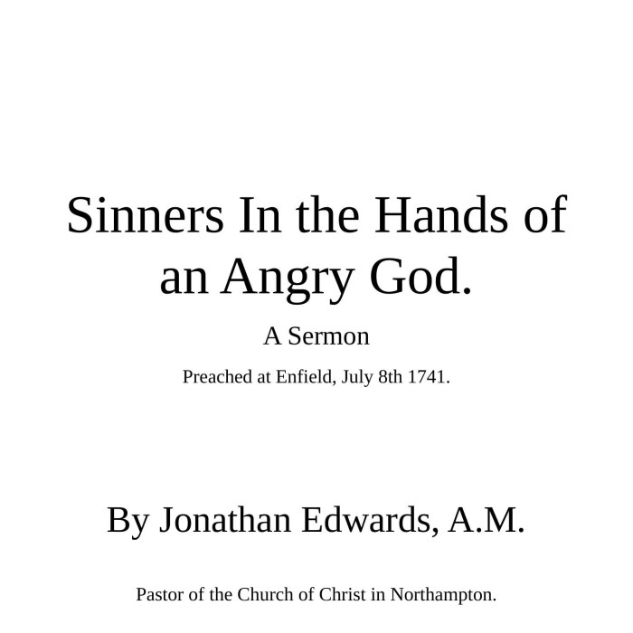 Sinners in the hand of an angry god pdf